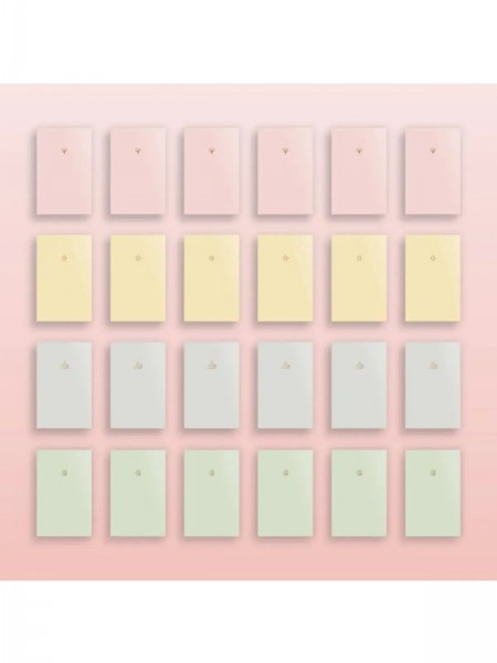 Notebook Defter Seti | 24'lü Pastel Defter | 13x20 cm