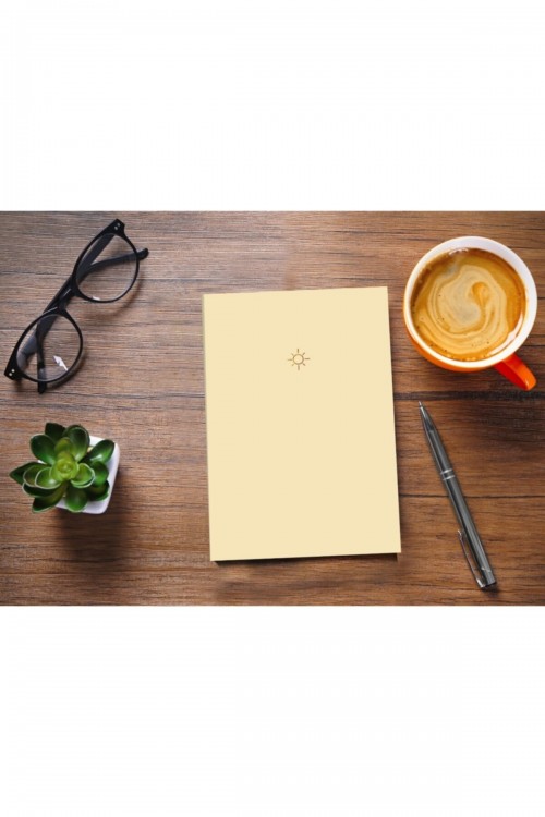Pastel Defter Sarı 10 Cm X 15 Cm