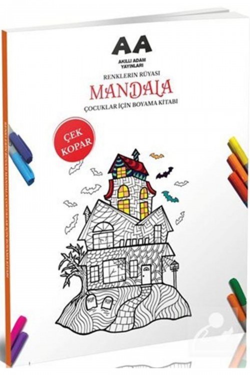 Mandala Renklerin Rüyası Çocuklar Için Boyama Kitabı